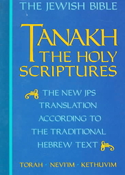Click image to go to Amazon.com to order a copy of Tanakh - The Holy Scriptures.